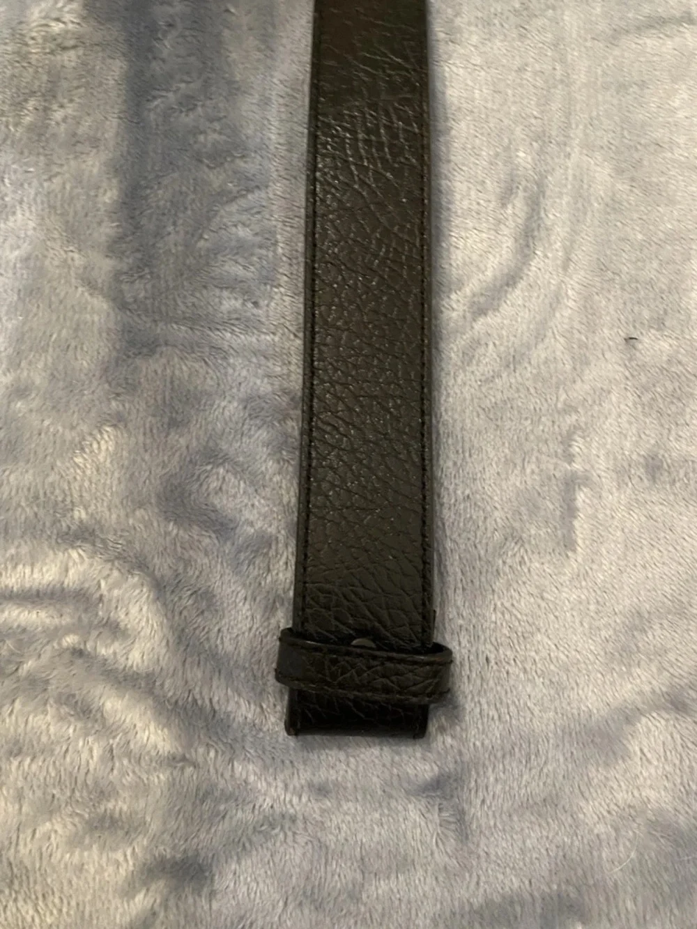 Harley Davidson Black Leather Belt Without Buckle Size 34 Men’s